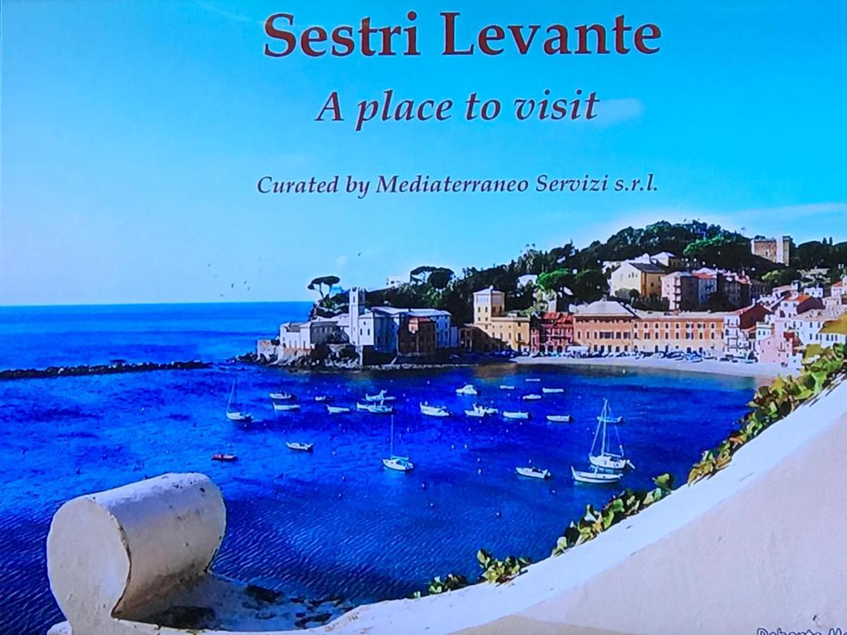 Mansarda Paradiso Golfo Di Portofino Sestri Levante Extérieur photo